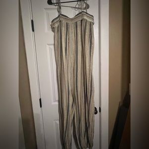 Free people sheet jumpsuit NWT size M